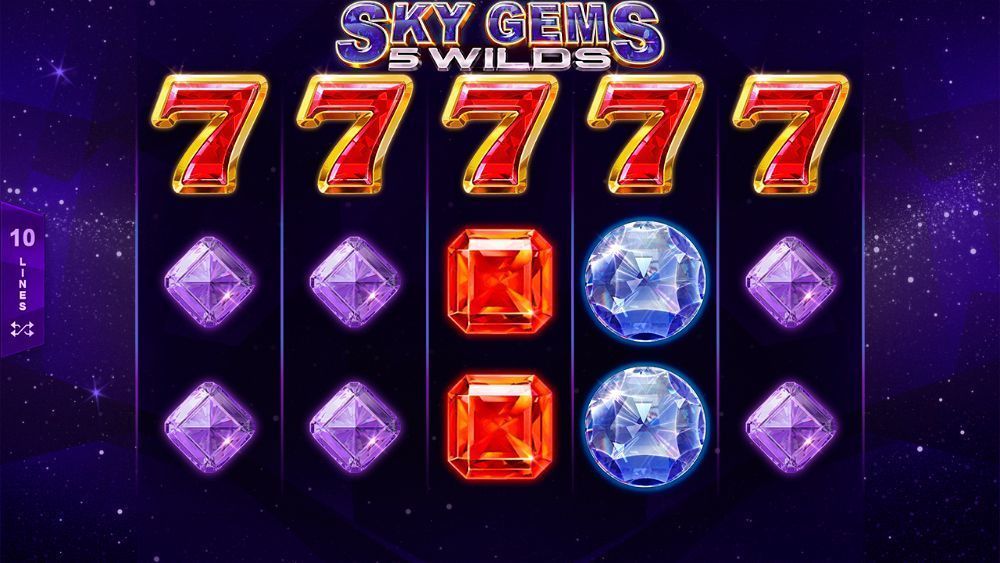 Sky Gems 5 Wilds design 